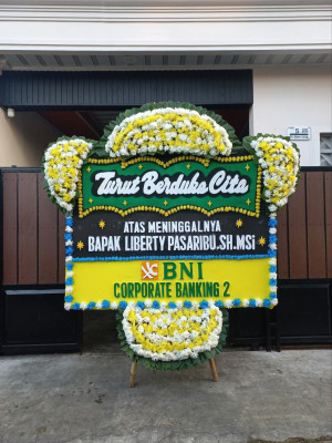 Papan Bunga Duka di Ngargoyoso